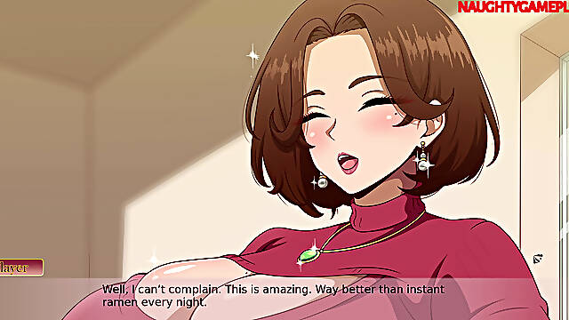 Sayaka My Naughty Milf Neighbor By Erebeta - Sexy Big Tits Stepmom Enjoying HOT SEX With Her New Neighbor
