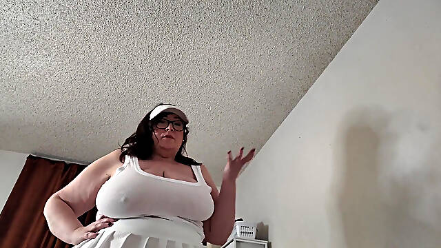 BBW Stepmom Helps You Cum with Her Big Tits