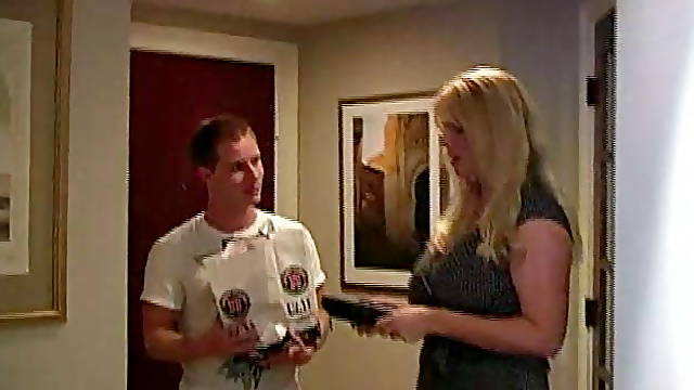 Karen does delivery boy