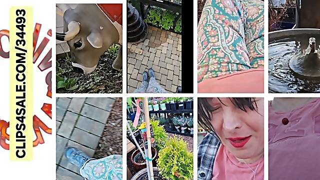 ASMR OUTDOOR TOUR THE FLORAL SHOPPE lil Switzerland w an Allergic Sneeze Attack