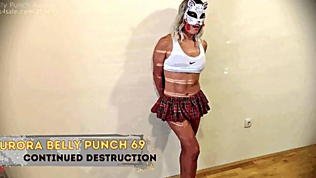 Aurora belly punch 69 - Continued destruction