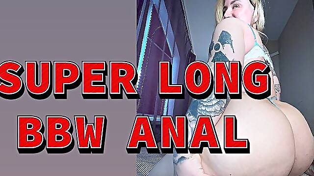 Super hot long anal