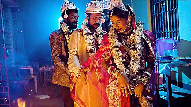 Viral Gangbang Suhagarat Part 2 - Desi Indian Teen 18+ Wife Very 1st Suhagarat