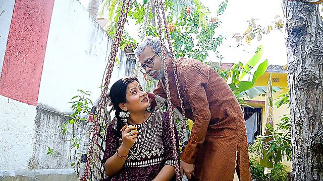 Dadaji Rough Hardcore Fuck with Virgin Girl When She Was Alone