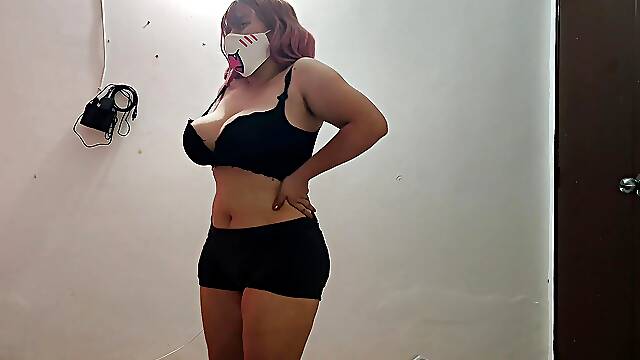 My Fat Stepsister Puts My Big Penis in Her Mouth Until She Makes Me Spill