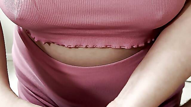 Before Bed Handjob with Frenulum Rubbing Ends in Intense Orgasm