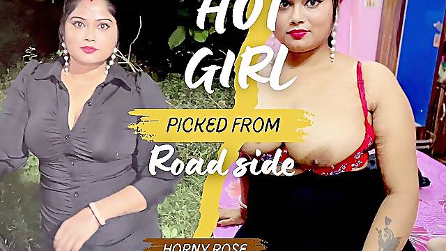 Hot Girl Picked From Road Side