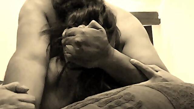 Anal Sex with Stepson with Mouth Covered