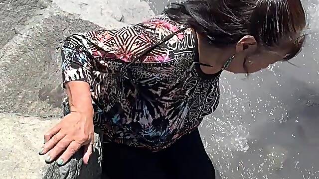 A Day in Nature! Mud Dirty Feet, Pissing in the Woods & Very Dirty Panty for Someone Special!