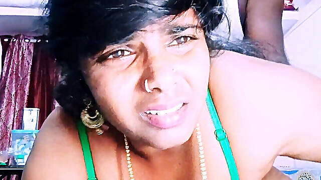 Desi Stepmom and Stepson Dildo Condom Dogge Style Fucking. Telugu Dirty Talks.