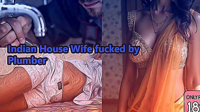Indian Plumber Fucks Horny Tamil Married Wife