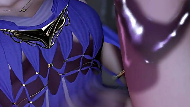 3D Cute Cosplay Babe Naked Her Pink Pussy Got Fucked so Hard