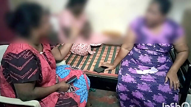 Three Aunty Hot Discussion
