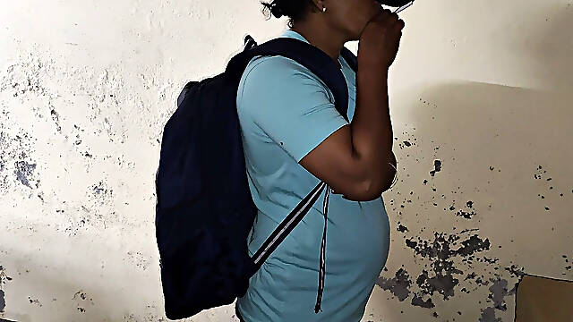 Collage Girl Caught Smoking Cigarettes, to Have Sex and Released