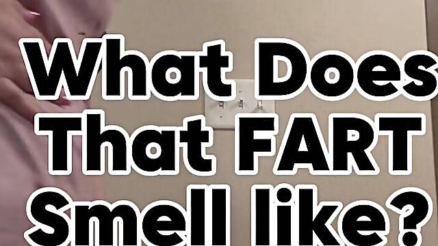 Sniffing and Describing Intense Stinky Ass Farts