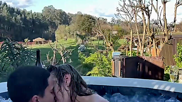 Horny Stepmother Gets Turned on After a Private Party at a Holiday Home