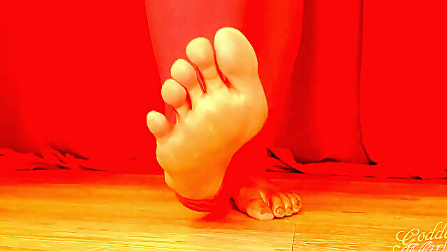 Romantic Red Legs and Feet
