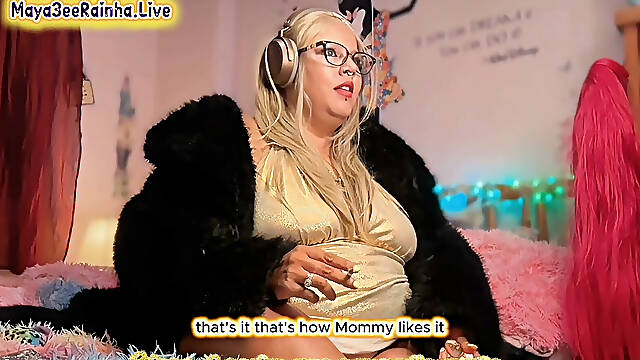 Steaming Hot JOI with Brazilian MILF BBW Goddess in Gold